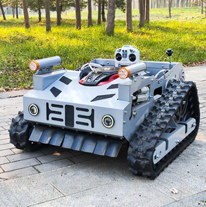 Best-selling New Design CE Certified High-quality Crawler Self-propelled Cordless <b>Smart</b> <b>Remote</b> <b>Control</b> Lawn Mower - Product Image 1