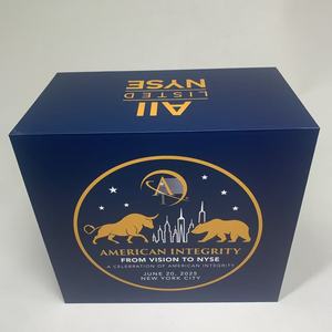 Oem bán buôn may mặc sang trọng phù hợp với quà tặng bao bì thân thiện với môi tái chế có thể gập lại gấp hộp giấy biểu tượng tùy chỉnh in cho - Product Image 2