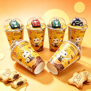 Prix de gros usine : Cornets de chocolat croustillants, <span class=keywords><strong>mini</strong></span>-croquants au <span class=keywords><strong>beurre</strong></span>, biscuits sandwich, friandises pour enfants et pour les fêtes - Product Image 3