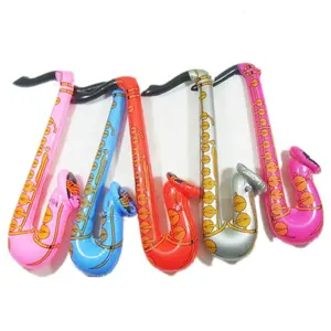 60cm custom musical instrument sale saxophone kid toy inflatable musical toys