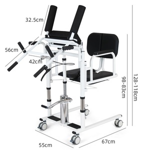 Macchina di trasferimento ispessita <span class=keywords><strong>per</strong></span> anziani paralizzati <span class=keywords><strong>per</strong></span> <span class=keywords><strong>alzarsi</strong></span> e andare al servizio di trasferimento della toilette <span class=keywords><strong>per</strong></span> uso domestico - Product Image 6
