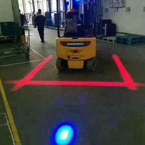 12v 24v <b>Red</b> Blue Spot Work <b>Light</b> <b>Light</b> square Spot Pedestrian Safety <b>Light</b> - Product Image 6
