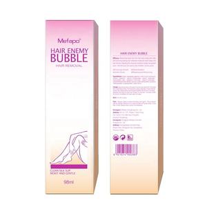 Aerosol depilatorio vegano personalizado para hombres, crema depilatoria unisex para depilación corporal - Product Image 2