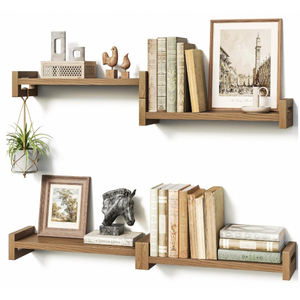 Phòng khách gắn tổ chức nổi giá sách kệ sách lưu trữ giá lưu trữ tường kệ - Product Image 1