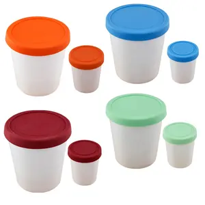 Small Size Popular Matte Non-slip Texture 6 Oz 180 Ml Ice Cream Cup Packaging Plastic Cups Ice Cream Cup