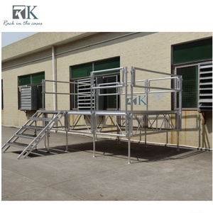 แท่นเวทีปรับระดับได้  โครงอลูมิเนียม  แท่นเวทีพกพาสำหรับงานคอนเสิร์ต งานแต่งงาน งานกลางแจ้ง - Product Image 2