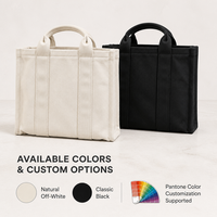 Sac fourre-tout en toile grande capacité, simple et décontracté, bandoulière disponible, personnalisable