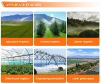 Système d'irrigation par enrouleur de tuyau en promotion pour fermes, fabriqué en Chine