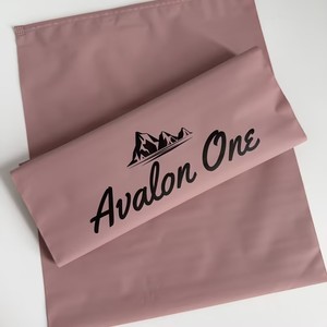 Eco-friendly Custom Logo Coffee Red Zipper Bag T-shirt Clothes Packaging Ziplock Bag Garment Brand Design Packing Bags - Product Image 4