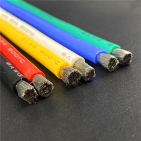 سيليكون كابل الأحمر الأسود سلك سيارة بطارية الانتقال أسلاك السيارات أسلاك الكابلات 10awg 8awg 6awg 4awg 2awg 18 16 14 12 10 8 6 awg