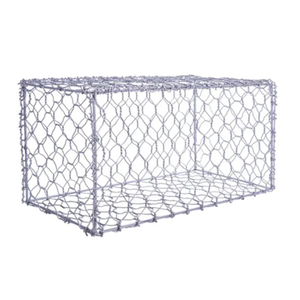 Sıcak daldırma galvanizli gabyon tel örgü taş sepet Gabion kutusu altıgen delik Gabion istinat duvar için - Product Image 1