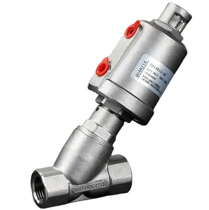 2/2 way piston actuated valve-angle seat valve ,steam angle seat valve