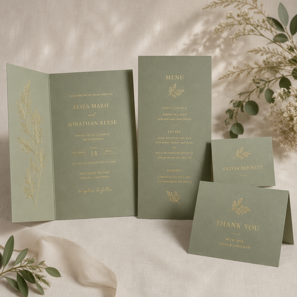 Sage Green Gold