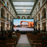 Écran LED modulaire d'intérieur pour location, 500x500x87mm, P3.91, couleur pleine, HDR10+, luminosité 800 nits