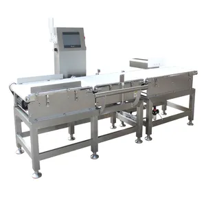 Endüstriyel tartı terazi Checkweigher makinesi itici ile itici Rejector