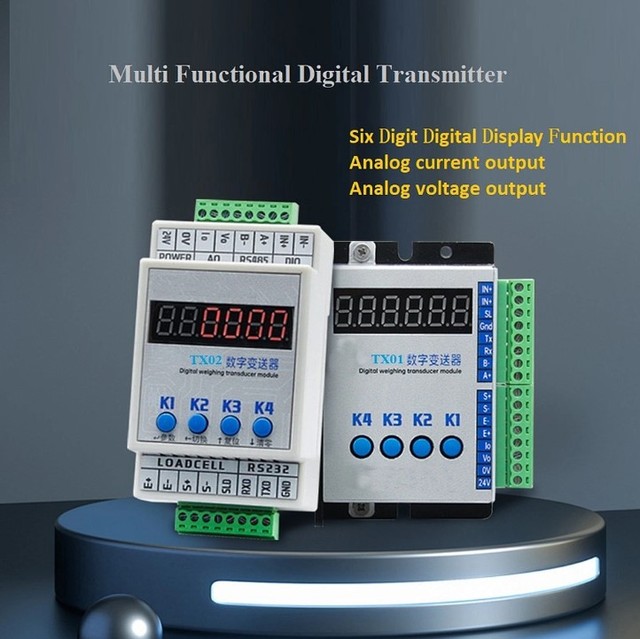 Multi Functional Digital Transmitter With Display Industrial Explosion-Proof Type Special Transmitter for Weighing Modules