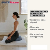 Coussin de méditation ergonomique personnalisable en sarrasin et en zafu pour la pratique du zen, coussins lombaires