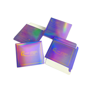 저렴한 콘택트 렌즈 로고 컬러 콘택트 렌즈 포장 상자가있는 도매 색상 - Product Image 5