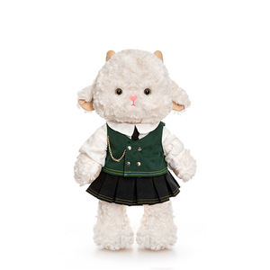 Poupées à habiller en série animale en gros, douces, amusantes, mignonnes, cadeau d'anniversaire pour enfant, jouets en peluche à changer de vêtements, <span class=keywords><strong>mouton</strong></span> - Product Image 6