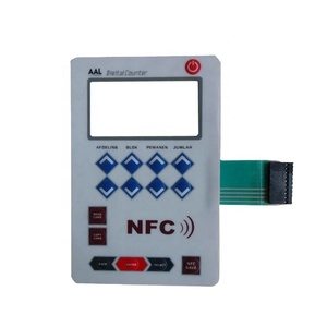 custom-made <strong>Embossed</strong> button Flexible film <strong>keyboard</strong> membrane <strong>panel</strong> manufacturer - Product Image 1
