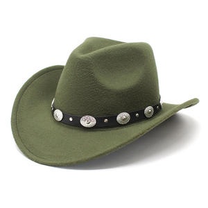 Mode Paars <span class=keywords><strong>Cowboy</strong></span> Unisex Formele Gebogen Rand Dames Mannen Vintage Groothandel Jazz Party Cap Wol Leer Fedora Hoed - Product Image 2