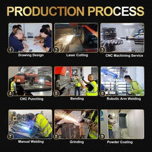 OEM de gran tamaño de metal de una sola puerta montado en la pared de acero galvanizado botiquín de primeros auxilios gabinete de primeros auxilios equipo médico recinto de metal - Product Image 6