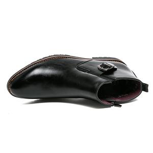 Classy Designers Hot Selling Fashion Durable Formal Ankle Boots Anti-Slippery <b>Flat</b> EVA Insole Cowgirl Boots - Product Image 3