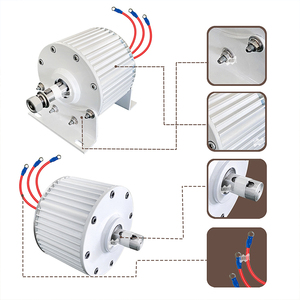 เครื่องกำเนิดไฟฟ้าแม่เหล็กแบบไร้เกียร์ 3 เฟส 48V 800W ความเร็วต่ำ พลังงานฟรี สำหรับกังหันลม NE-800LP เครื่องกำเนิดไฟฟ้าแม่เหล็ก NE-800LP - Product Image 3