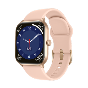 RC205 Fitness Android Relógio Inteligente para Homens Mulheres Impermeável Ao Ar Livre Modo Relógio Quadrado Silicone Freqüência Cardíaca Pressão Arterial - Product Image 1