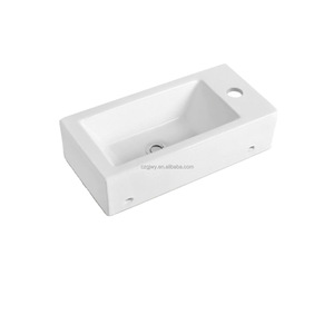 خزانة حمام مستطيلة مخصصة مع حوض غسيل وحوض غسيل يدوي - Product Image 4