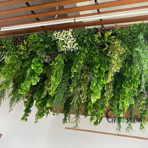Tùy chỉnh rừng phong cách dọc nhân tạo tường treo màu xanh lá cây cỏ thiết kế mới cho nhà và ngoài trời cho trang trí đám cưới - Product Image 5