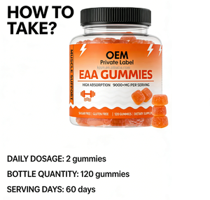 วิตามินกัมมี่สำหรับนักกีฬาแบบวีแกน ครีเอทีน โมโนไฮเดรต เพื่อเสริมสร้างความแข็งแรง พลัง และการพัฒนากล้ามเนื้อ |   ปราศจากน้ำตาล ดูดซึมเร็ว - Product Image 4