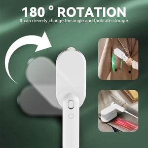 Défroisseur vapeur portable 2-en-1 pour vêtements, puissance réglable 1200W, mini défroisseur vapeur pour voyage, collection 2025 - Product Image 2