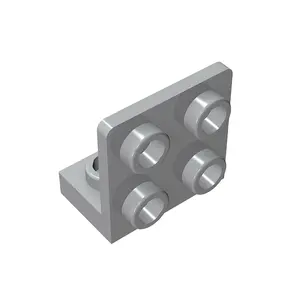 Liangjun, bloque de construcción de partículas pequeñas, piezas MOC a granel compatibles con 99207 piezas de repuesto, soporte de ángulo recto 1x2 + 2x2
