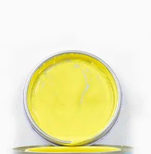 2K amarillo limón pintura de reacabado automático brillo acrílico pintura en aerosol pintura de coche