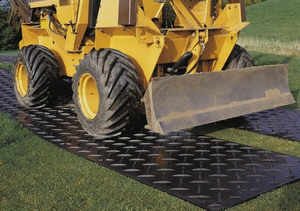 Tapis de protection du sol en HDPE-Robuste, facile à nettoyer et à transporter pour route temporaire, pelouse et chantier de construction, taille/couleur personnalisées - Product Image 5