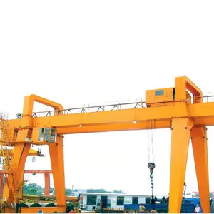 Chinese supplier high quality MG electric double beam gantry crane large tonnage heavy-duty gantry crane 10 20 50 tons price