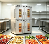 88-laags industriële elektrische voedseldroger voor commerciële fruit- en groenteverwerking 110V/220V/380V