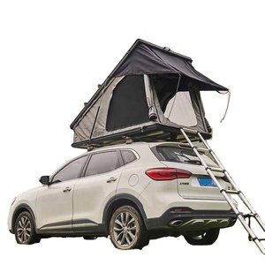 ENJOIN – tente de toit de voiture triangulaire pour <span class=keywords><strong>Camping</strong></span>, facile à plier, coque rigide, tente de toit triangulaire en aluminium, vente d'usine - Product Image 1