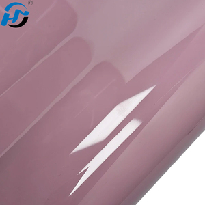 Film vinyle pour voiture en PET HD brillant rose latte en gros, 1,52 x 18 m/5 x 60 pieds, rouleau complet, fourniture d'usine, vinyle coulé en PET TPU, autocollants pour voiture - Product Image 4