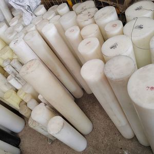 Customized Size Cast PA6 Bar Round Bar 50mm Dia X 1000mm Natural PA66 Customized Blue Nylon 901 Rod Manufacturer - Product Image 4