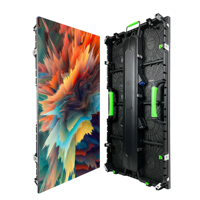 Pantalla LED P2.9 P3.9 de 500x1000 para Alquiler, Gabinete de Aluminio Fundido a Presión, Mantenimiento Trasero, Conexión por Cable, Video Wall para Eventos y Escenarios