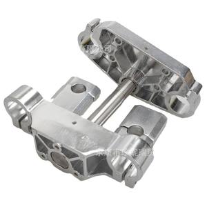 Plaque de connexion supérieure et inférieure en aluminium de 33 mm pour amortisseur de moto Gao Sai Xiao Fei Ying – Pièce de rechange - Product Image 1