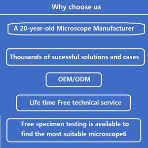 Boshida BD-60T 8X-50X三眼ステレオ顕微鏡、<span class=keywords><strong>12</strong></span>インチタッチパッド、または下部と上部のLED照明付きLCDスクリーン - Product Image 6