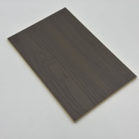 Panneau WPC à grain de bois moderne Panneau décoratif en PVC antistatique de haute qualité étanche pour sous-sols d'hôtels-Usine directe