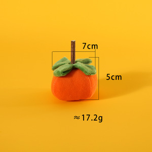 Silvervine Çevre Dostu Moda Balık Kılçığı Şeklinde Meyve Peluş İnteraktif Oyuncak Köpek ve Kedi İç Mekan Kullanımı İçin - Product Image 4