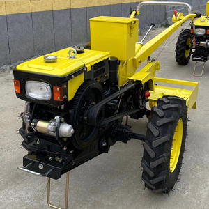 Zweirad Farm Diesel Handheld Farming Walking Traktoren Scheiben pflug für Hand Push Traktor mit Anbaugeräten - Product Image 1