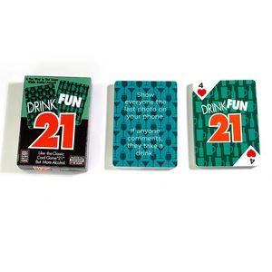 Drink Fun 21, Juego <span class=keywords><strong>de</strong></span> Cartas <span class=keywords><strong>para</strong></span> Beber en Pareja, Romántico, en Inglés, con Soporte <span class=keywords><strong>de</strong></span> Papel, Envío Directo Internacional - Product Image 4