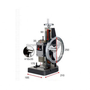Presse à disque de haute précision 0,6KN 1,0KN 1,5KN, petite presse électrique portable pour la découpe, le pliage, l'estampage, le poinçonnage et le rivetage - Product Image 4