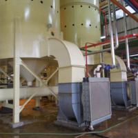 Gecombineerde productielijn voor palmolie-extractie en -raffinage, machine voor het persen en raffineren van ruwe palmolie